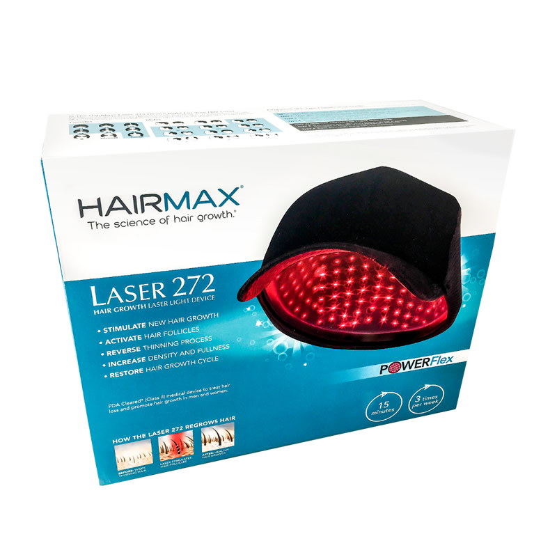 Лазерная кепка HairMax Laser 272 powerflex cap